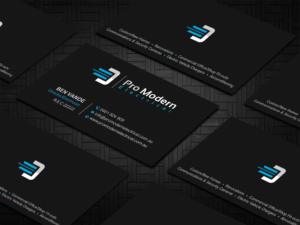 Business Card Design by DesignShout for Pro Modern Electrical  | Design: #26757035