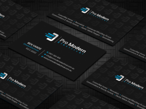 Business Card Design by DesignShout for Pro Modern Electrical  | Design: #26757062