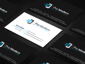 Visitenkarten-Design von DesignShout für Pro Modern Electrical  | Design: #26757167