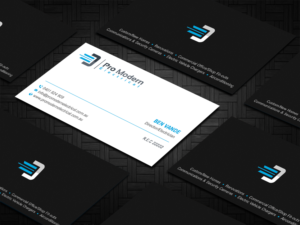 Visitenkarten-Design von DesignShout für Pro Modern Electrical  | Design: #26757197