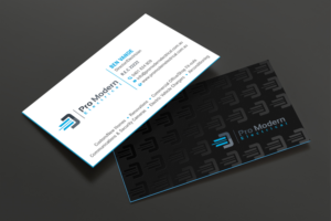 Visitenkarten-Design von DesignShout für Pro Modern Electrical  | Design: #26761941