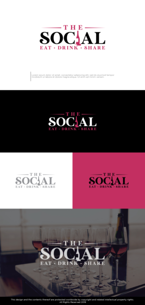 the SOCIAL | Logo Design by Kim Ji
