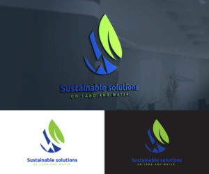 Sustainable solutions on land and water. | Logo Design by MaToTiPiLa