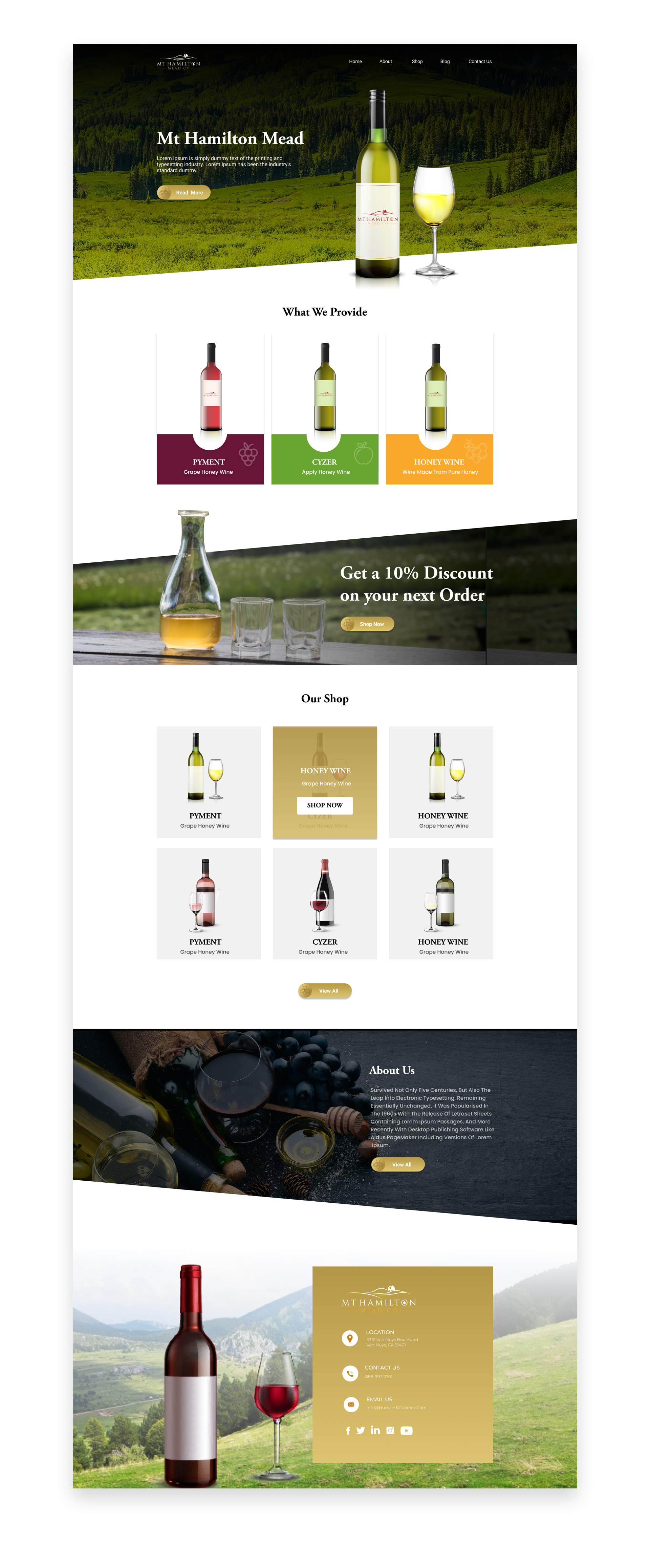 Wix Design by lemosys infotech for My Hamilton Mead Co | Design #26725852