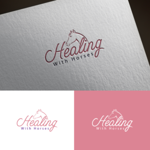 Healing with horses | Logo-Design von sankar999