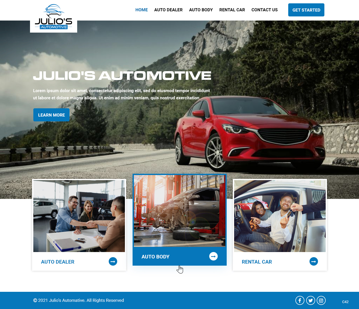 Web Design by pb for this project | Design #27149996
