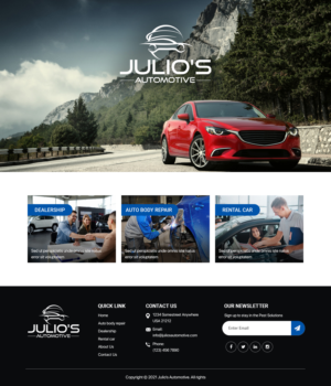 Web Design by Titan Eagle for this project | Design: #27144992