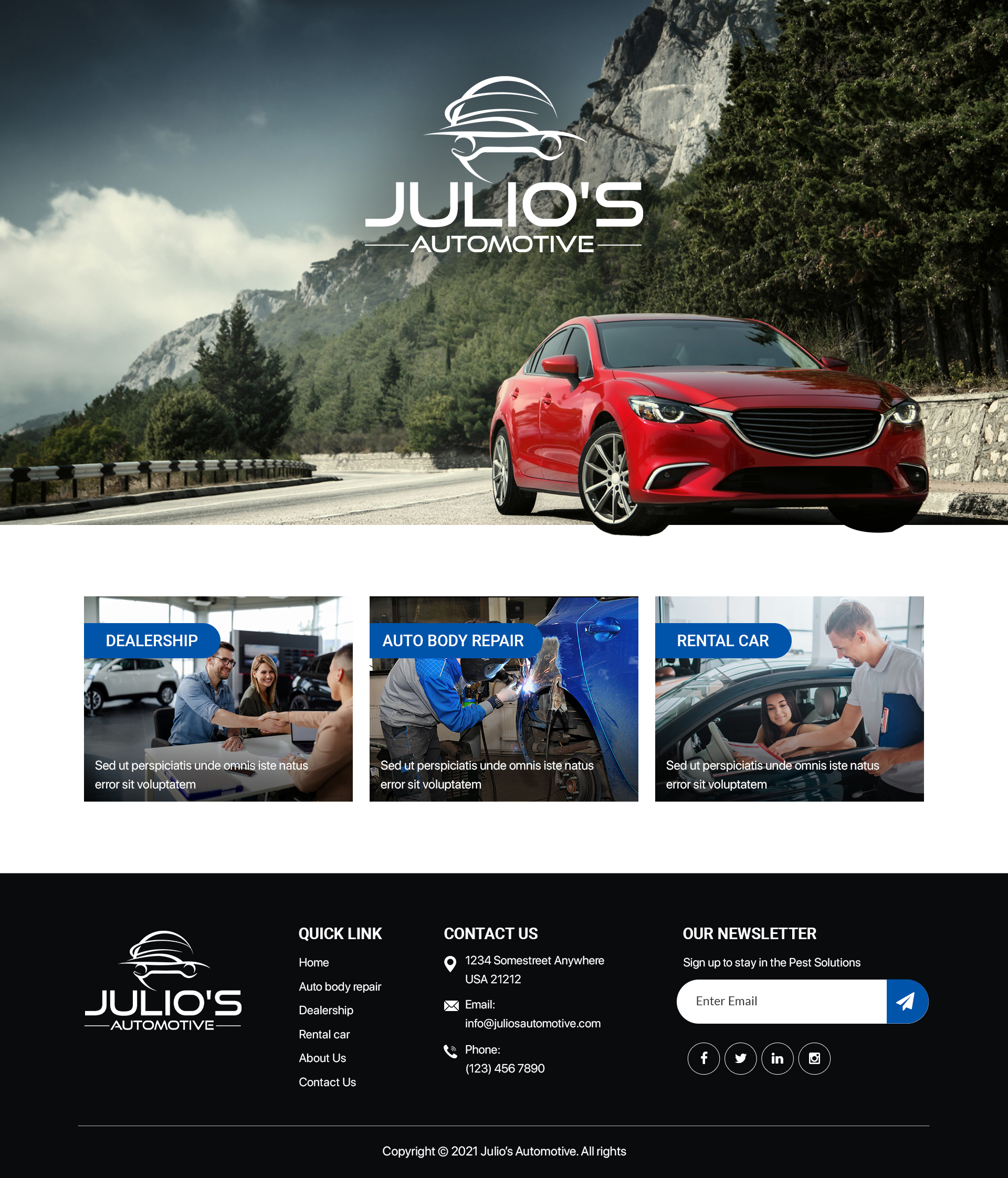 Web Design by Titan Eagle for this project | Design: #27145491