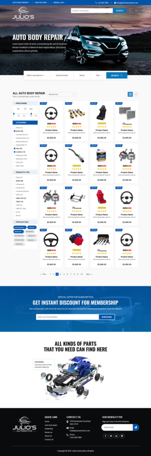 Web Design by Titan Eagle for this project | Design: #27145980