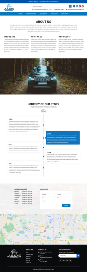 Web Design by Titan Eagle for this project | Design: #27193666