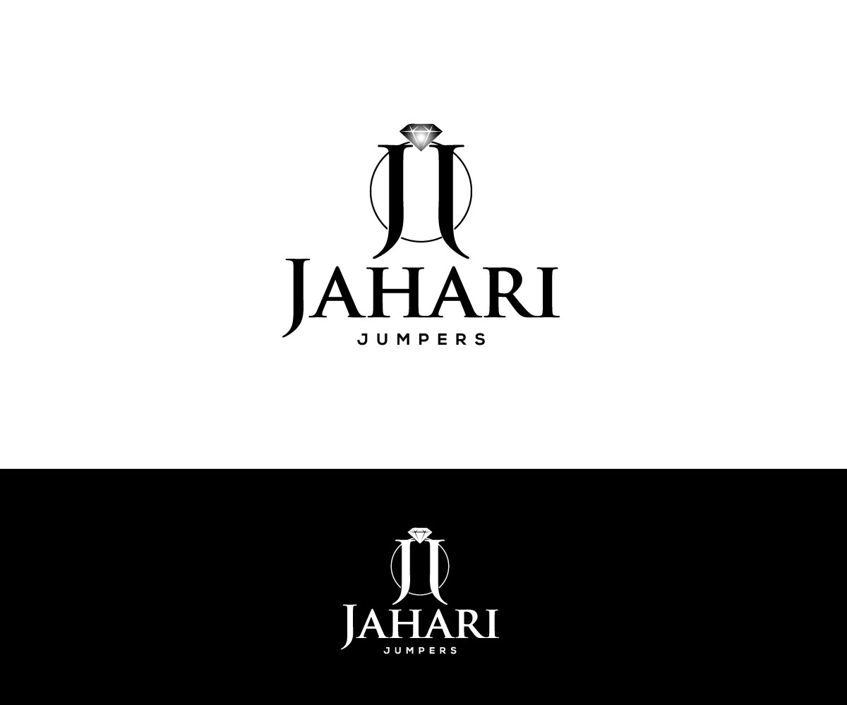 Colorful, Modern, Clothing Brand Logo Design for Jahari Jumpers by