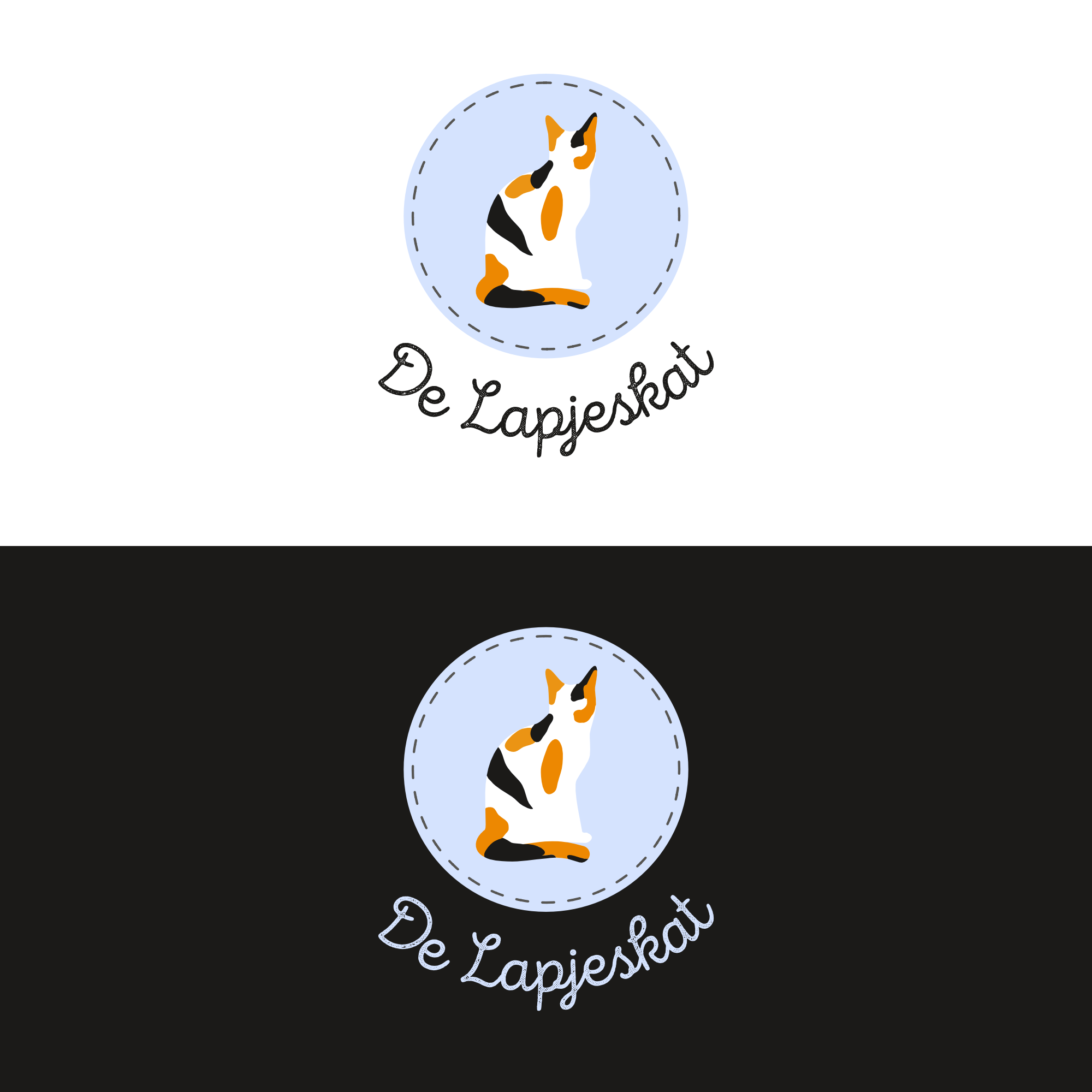 Logo Design by EspadaDesign for Stoffenwinkel De Lapjeskat | Design #26731863