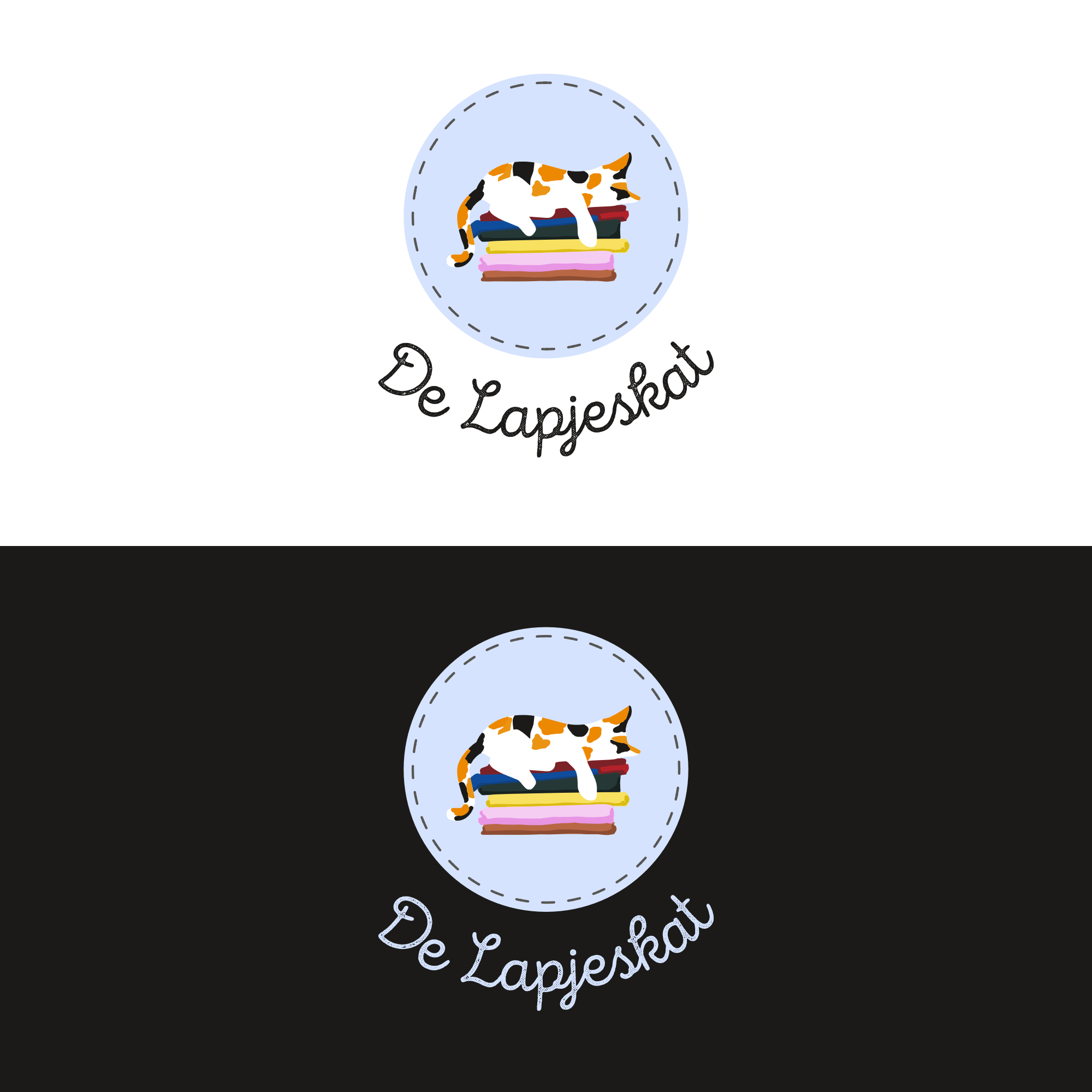 Logo Design by EspadaDesign for Stoffenwinkel De Lapjeskat | Design #26780532