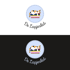 Diseño de Logo por EspadaDesign para Stoffenwinkel De Lapjeskat | Diseño #26780532