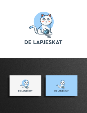 Logo Design by Omee for Stoffenwinkel De Lapjeskat | Design: #26779740