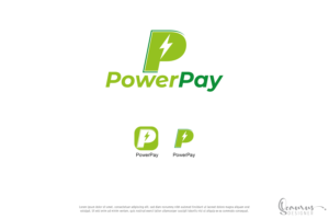 If we shoud have a text: PowerPay | Diseño de Logo por InkThink by Scaurus