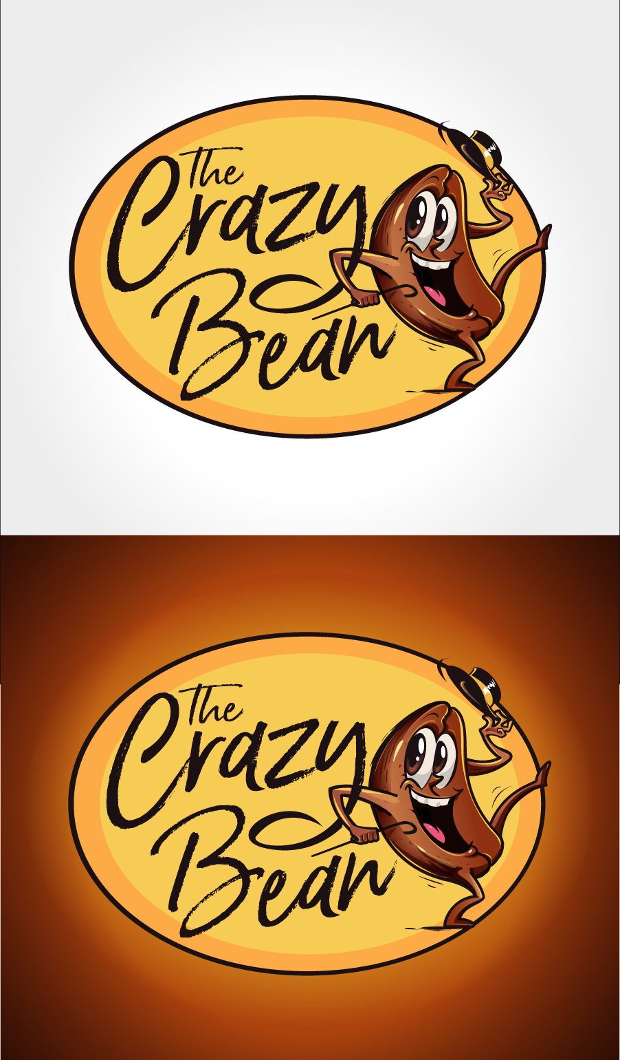 Logo Design by Suprakash 3 for The Crazy Bean | Design #26744638