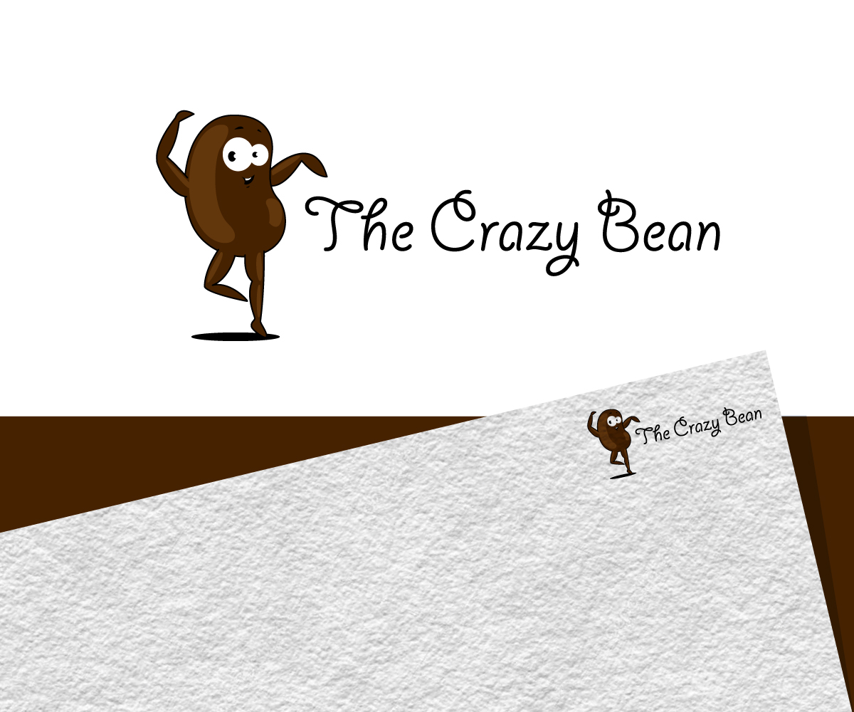 Logo Design by Jay Design for The Crazy Bean | Design #26730998