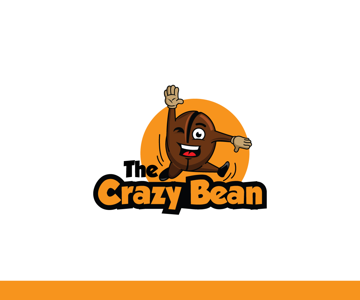 Logo Design by ecorokerz for The Crazy Bean | Design #26729617