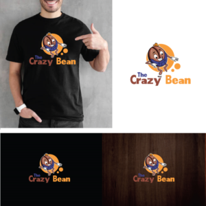 Logo Design by webeezine for The Crazy Bean | Design: #26736472