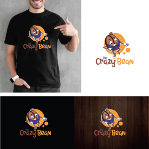 Logo Design by webeezine for The Crazy Bean | Design: #26736473