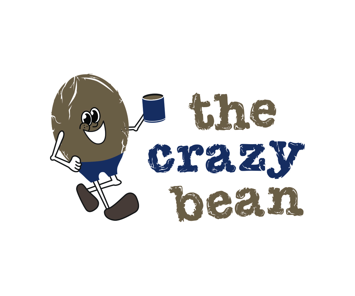 Logo Design by gates for The Crazy Bean | Design #26743763