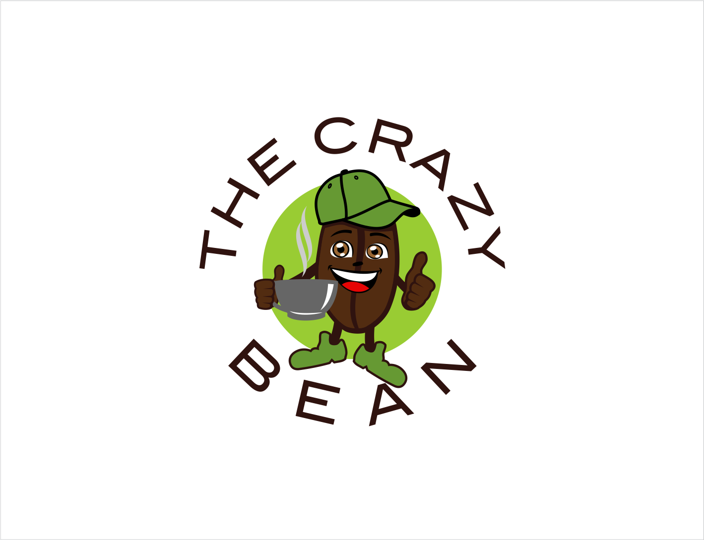 Logo Design by BNdesigner for The Crazy Bean | Design #26749295
