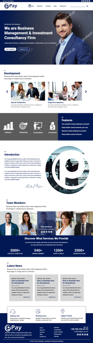 Diseño Web por CJV Creative para este proyecto | Diseño #26730994