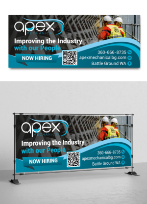Plumbing & Mechanical New Construction Jobsite Posting Banner | Flyer-Design von ecorokerz
