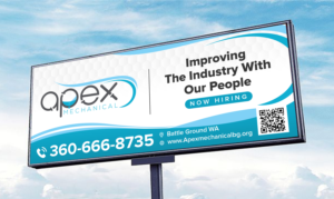 Plumbing & Mechanical New Construction Jobsite Posting Banner | Flyer Design by SAI DESIGNS