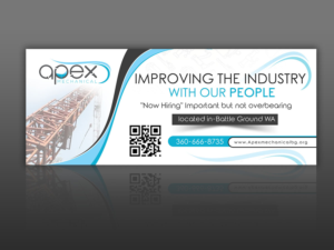 Plumbing & Mechanical New Construction Jobsite Posting Banner | Flyer Design by n214008