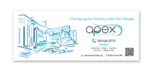 Plumbing & Mechanical New Construction Jobsite Posting Banner | Flyer Design by Oleg Androsov