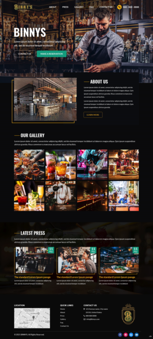 Web Design by pb for this project | Design: #26732750