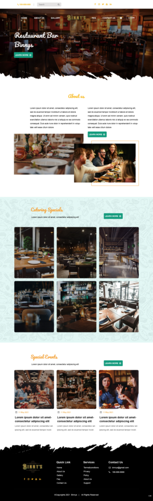 Web Design by pb for this project | Design: #26732755