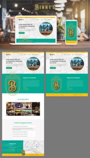 Web Design by pb for this project | Design: #26732757