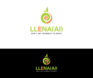 LLENA(AI)  Says "Don't Eat Yourself To Death" | Logo Design by Art Lancer
