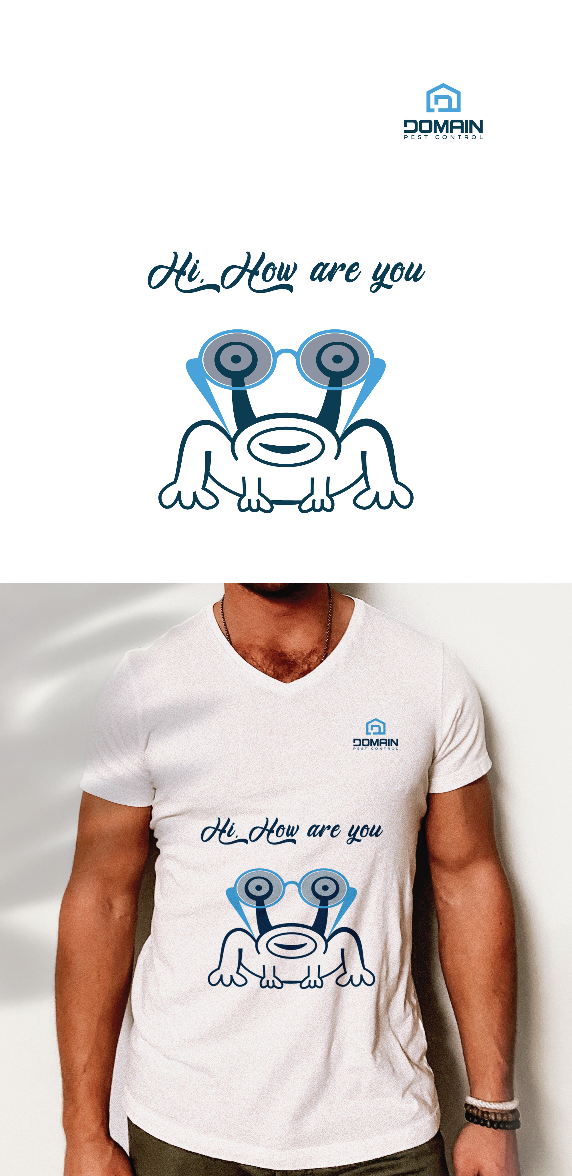 Diseño de Camiseta por HAREESH (Creative Graphic Designer) para Domain Pest Control | Diseño #26730037