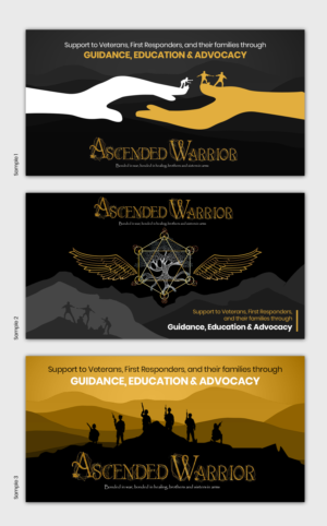 Ascended Warrior; The Path of the Spiritual Warrior | Banner-Design von SAI DESIGNS