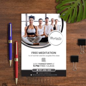 Meditation for IVF and infertility | Diseño de Flyer por Fat Bat Man