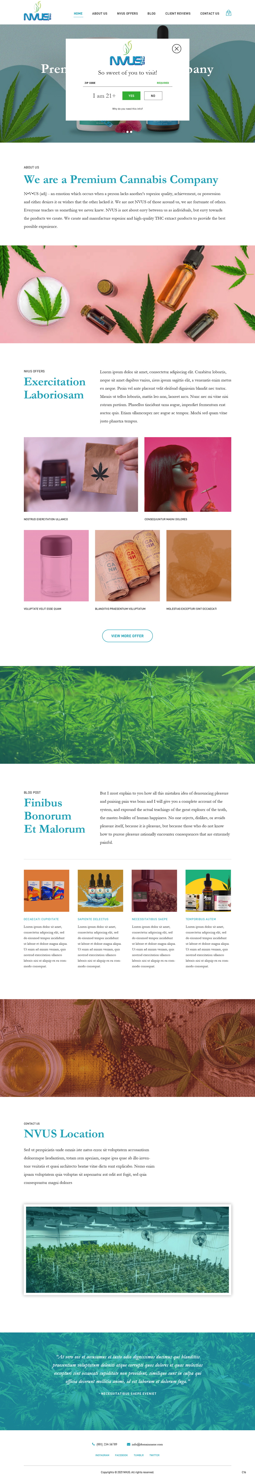 Diseño Web por pb para NVUS Labs | Diseño #26732778