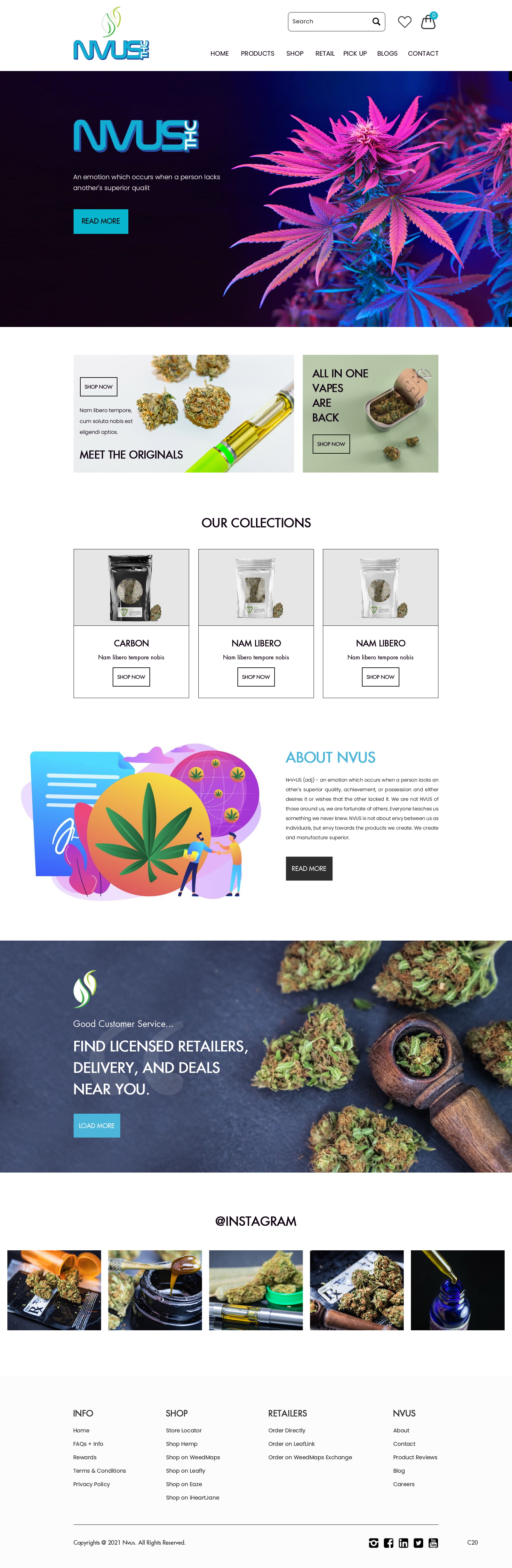 Diseño Web por pb para NVUS Labs | Diseño #26732779