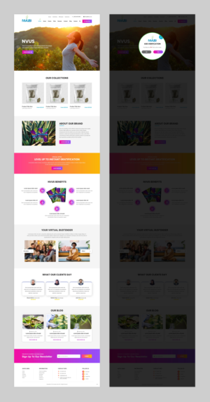 Diseño Web por pb para NVUS Labs | Diseño: #26732781