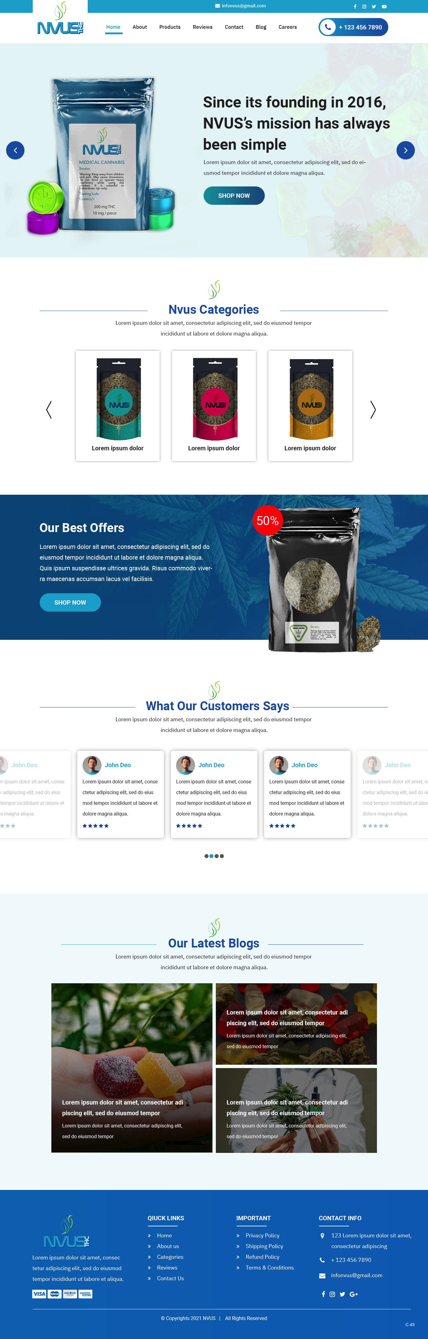 Diseño Web por pb para NVUS Labs | Diseño #26732786