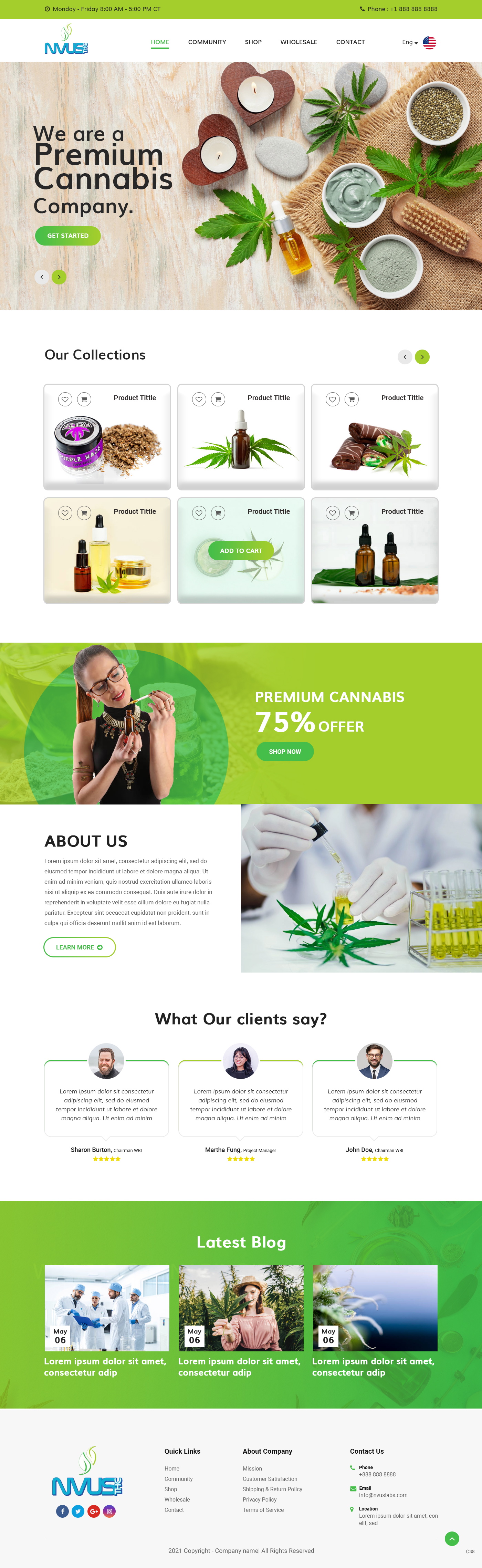 Diseño Web por pb para NVUS Labs | Diseño #26732789