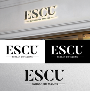 escu | Logo Design by Blessing Angel