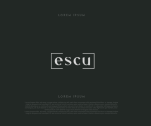 escu | Logo Design by Ng V Duc