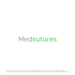 Medsutures | Logo Design by Potatow