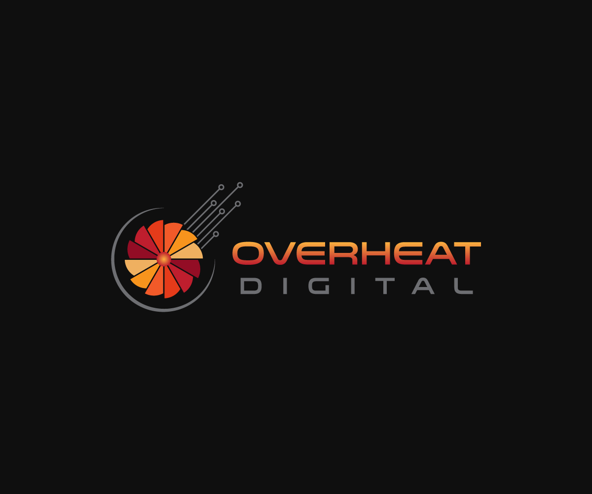 Logo Design by M.Pirs for OVERHEAT DIGITAL LTD | Design #26735435