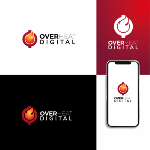 Logo Design by CharmaineRose_ART for OVERHEAT DIGITAL LTD | Design #26737081