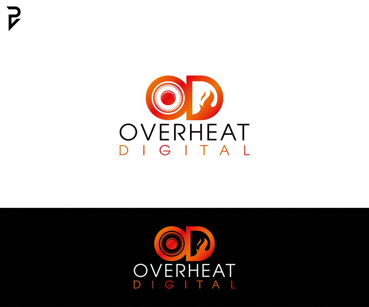 Logo Design by poisonvectors for OVERHEAT DIGITAL LTD | Design #26746824